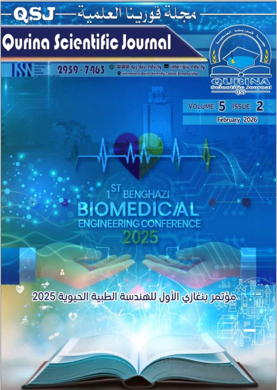 					View Vol. 5 No. 2 (2026): Feb. 2026 Special issue: Th First Benghazi Biomedical Engineering Conference 2025
				